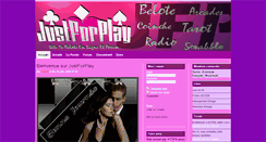 Desktop Screenshot of justforplay.org